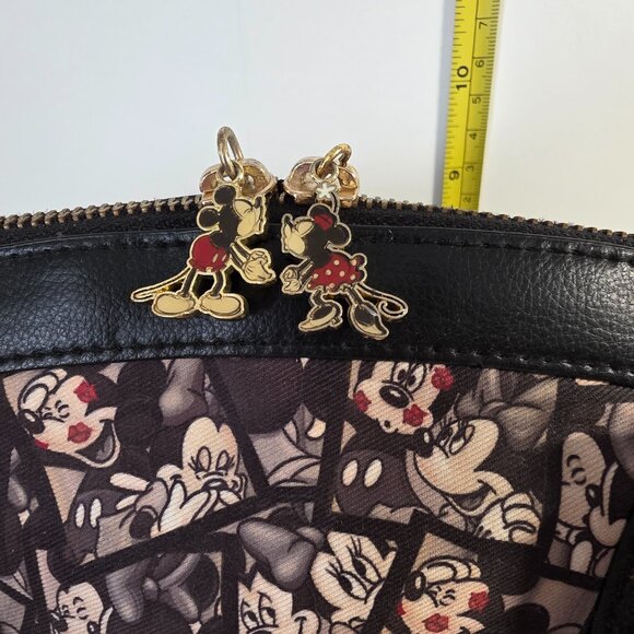 2015 The Bradford Exchange Disney Mickey Mouse and Minnie Mouse Purse Satchel - Picture 3 of 11